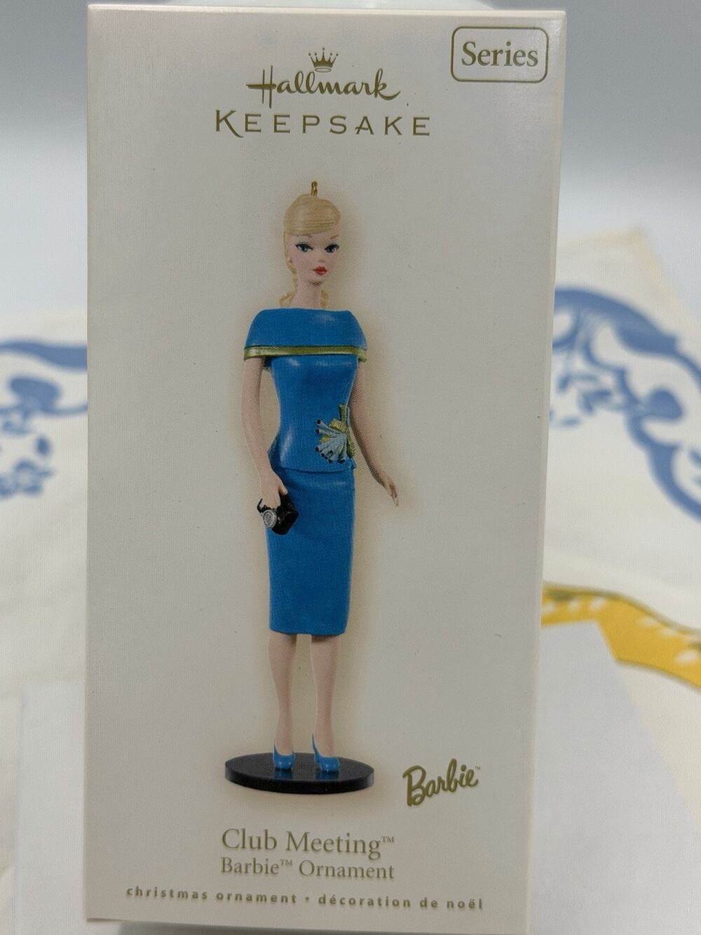 Hallmark Keepsake Barbie Club Meeting Christmas Ornament 2008